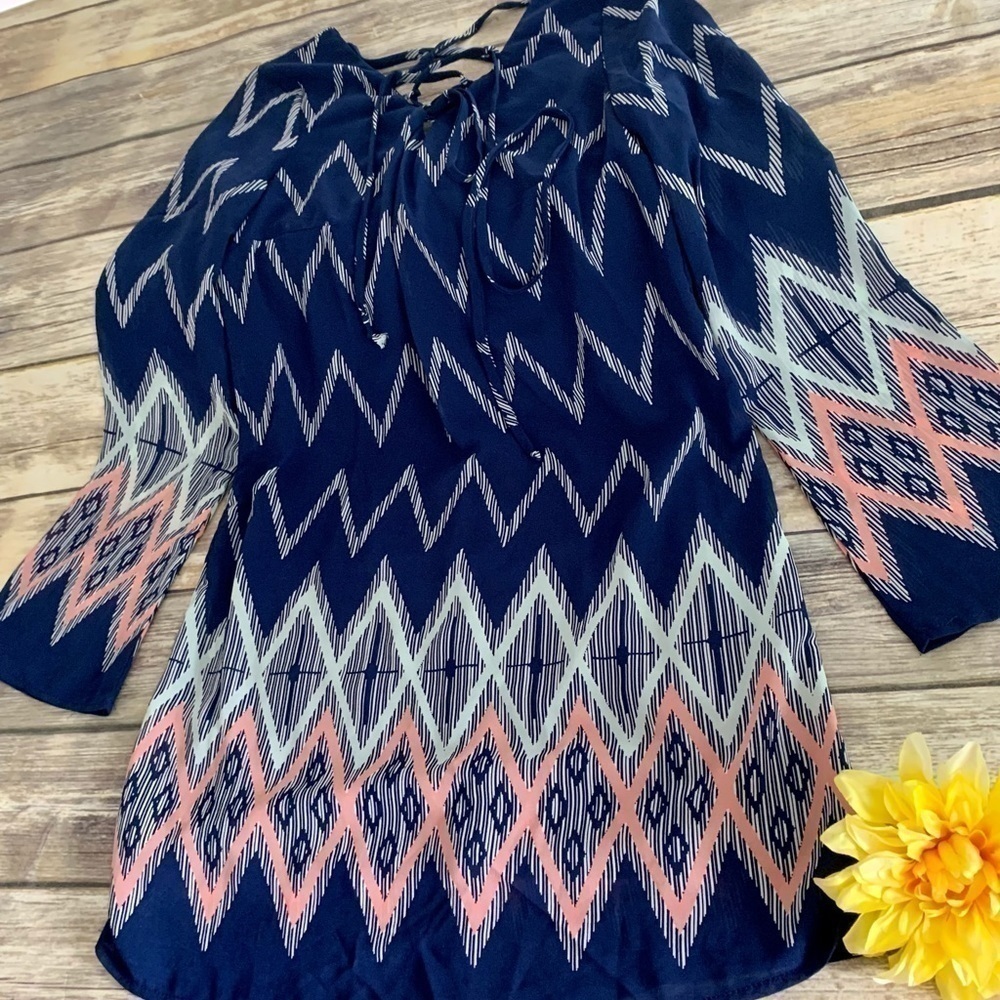 👗MULTI STRIPE DRESS - Picture 2 of 3